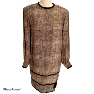 Vintage Stanley Platos Silk Dress